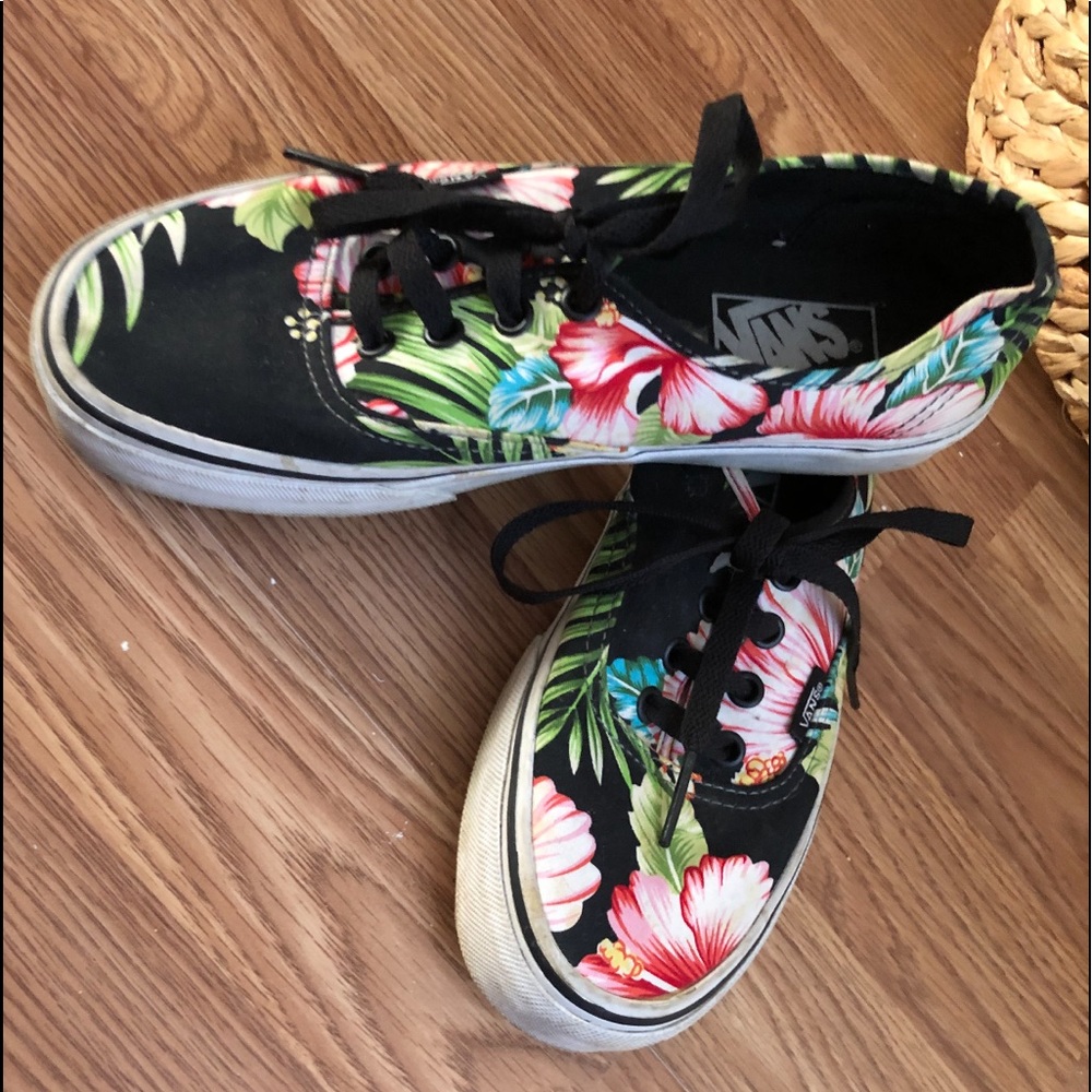 Floral Vans